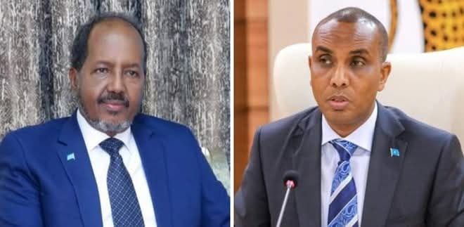 War Cusub Madaxwaynaha Somaliya Hassan Sheikh iyo Raysal Wasaare Hamse Bare Ayaa kulamo la Qatahay